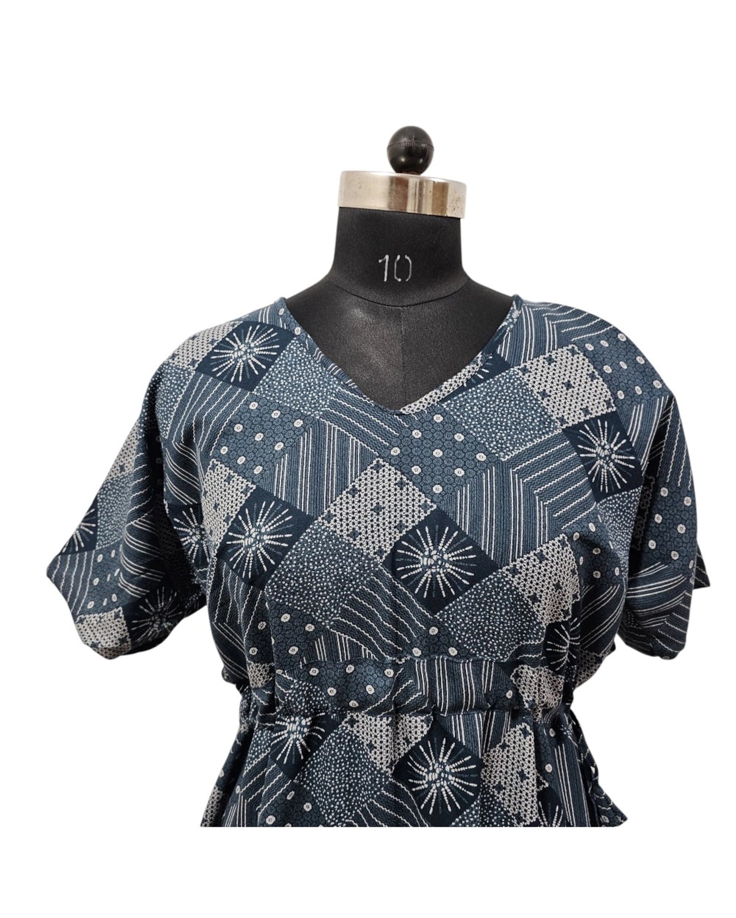 Paraiso premium cotton V Neck Maxi dress