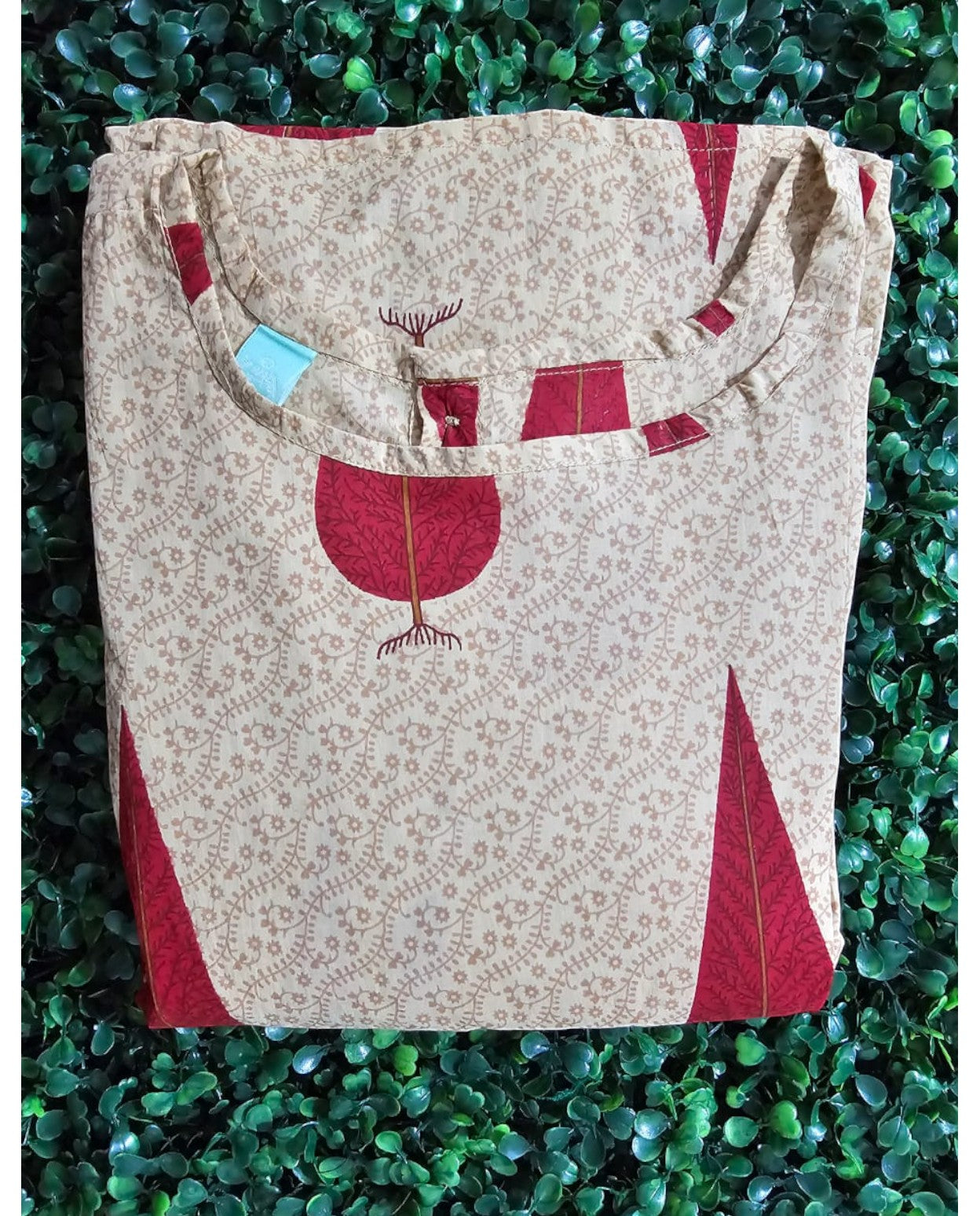 Printed Sleeveless Flared Frock