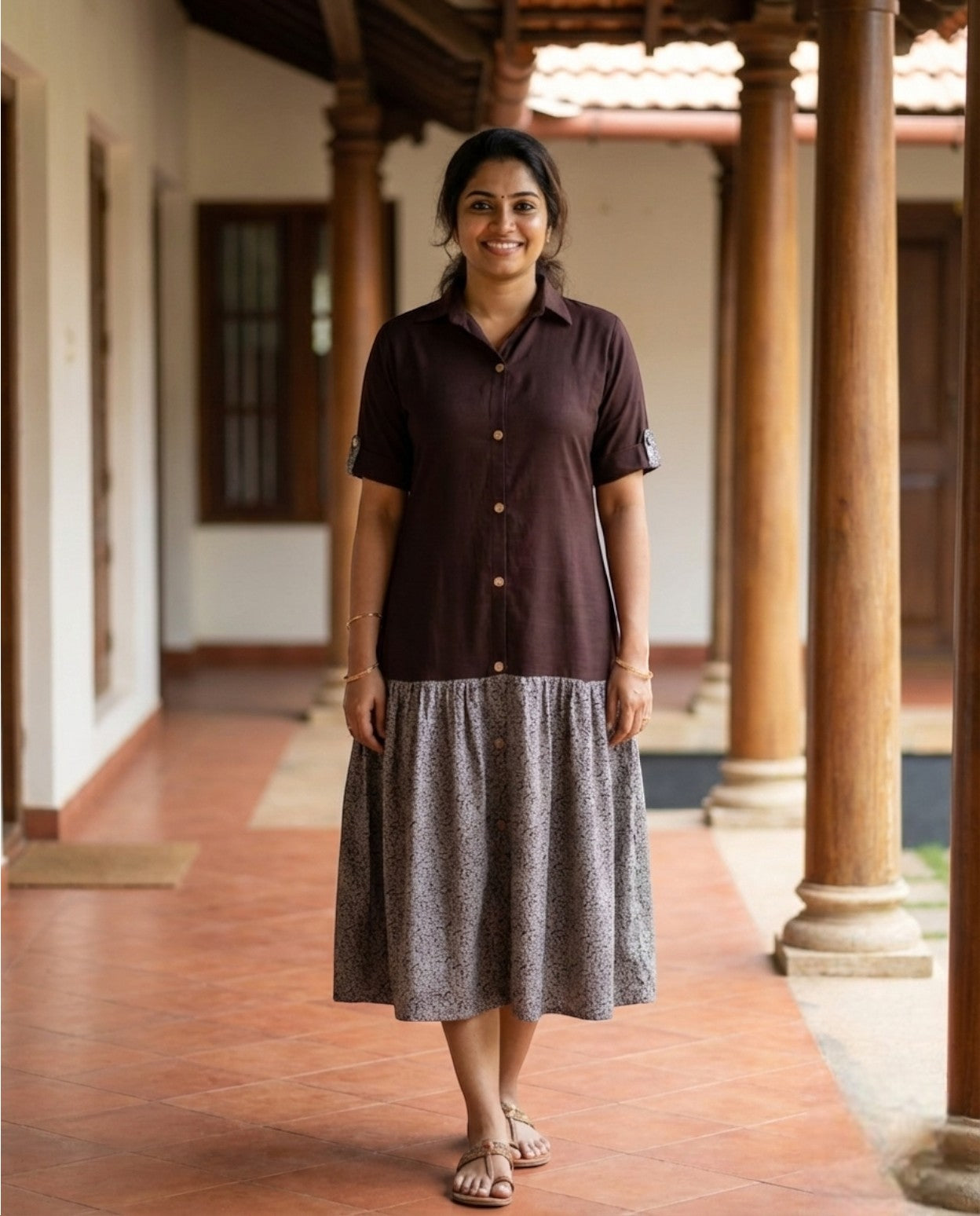 New Shirt Collar Frocks