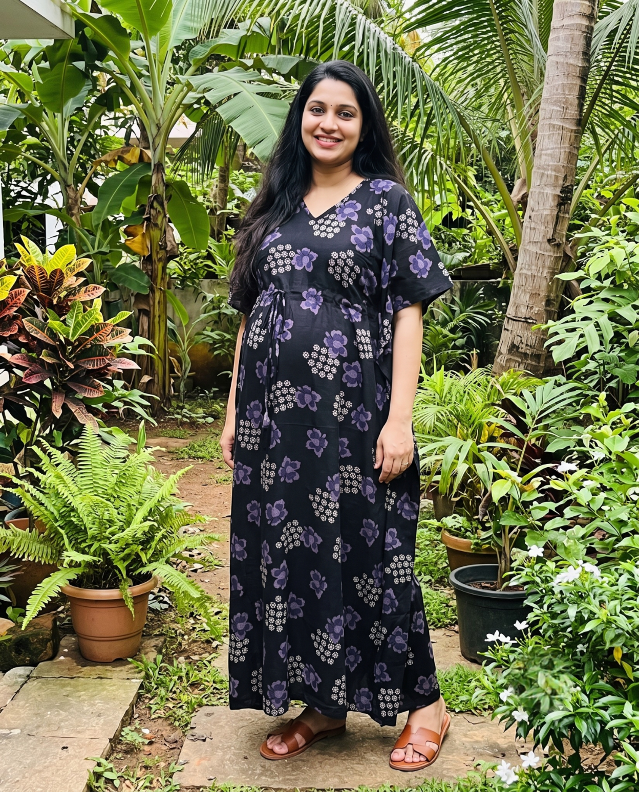 Paraiso Comfortwears Maternity & Feeding Kaftan