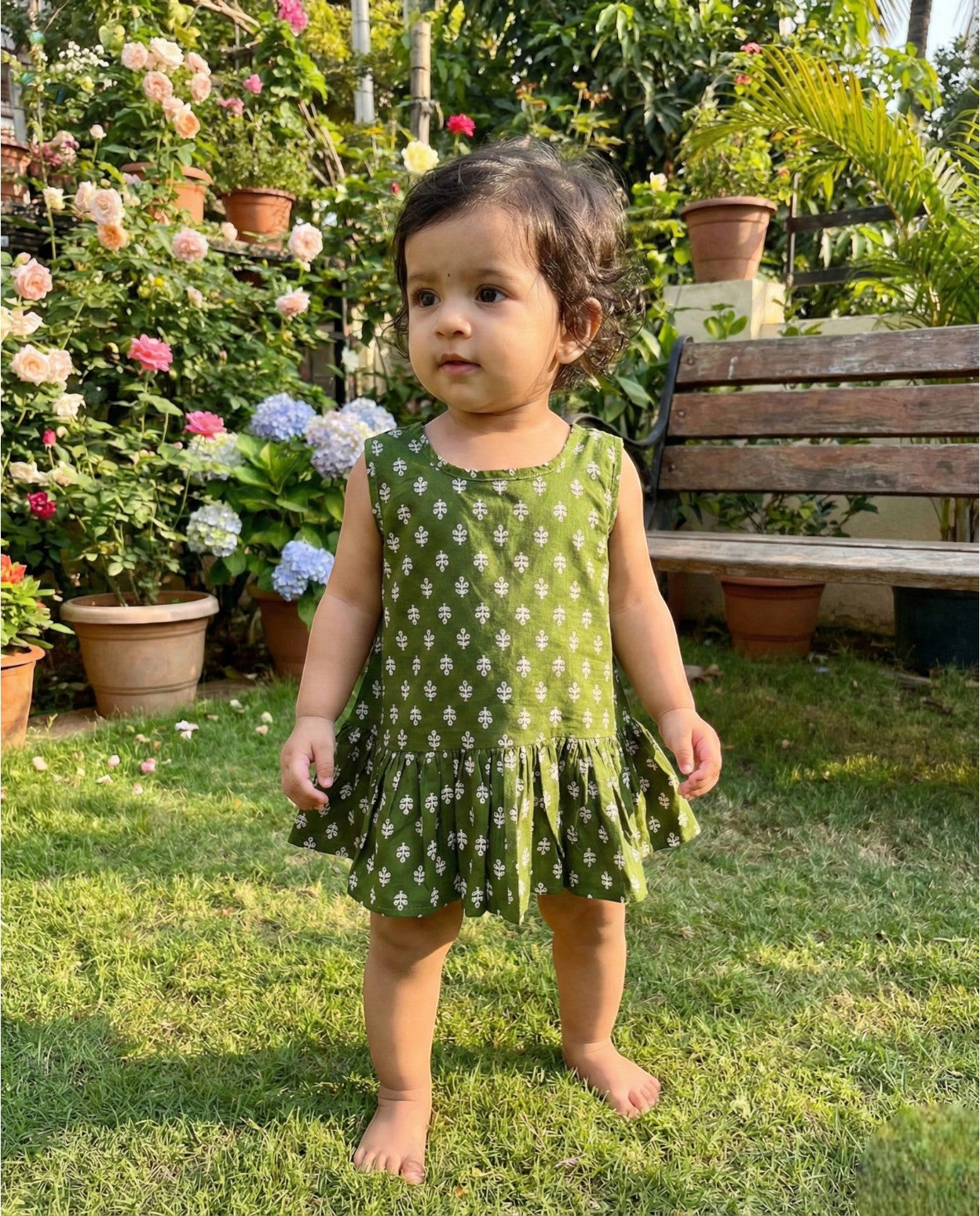 Cotton Pretty wear for lil princess- Frocks