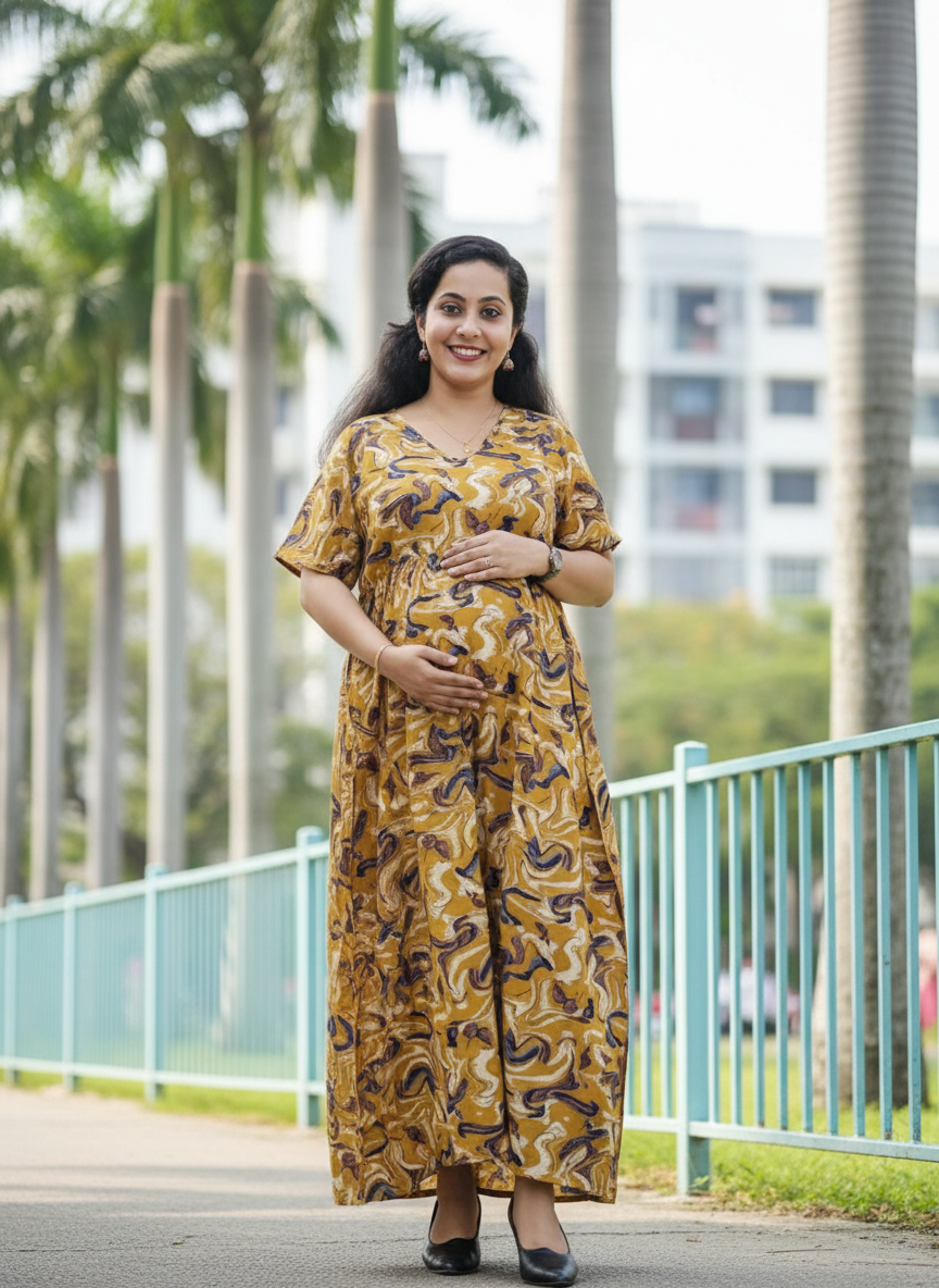 Paraiso Comfortwears Maternity & Feeding Kaftan