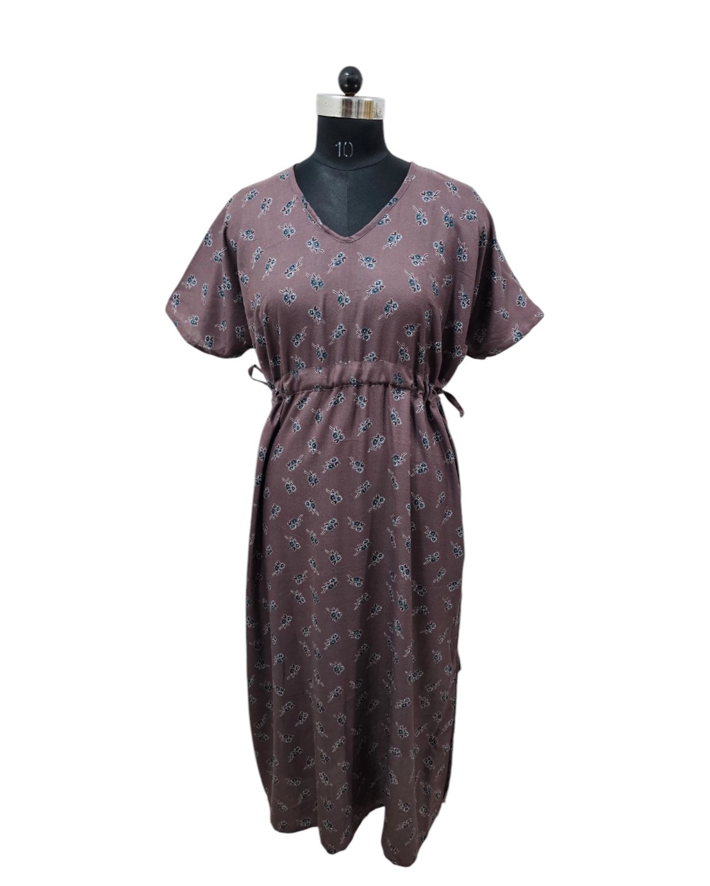 Paraiso premium cotton V-neck Maxi dress