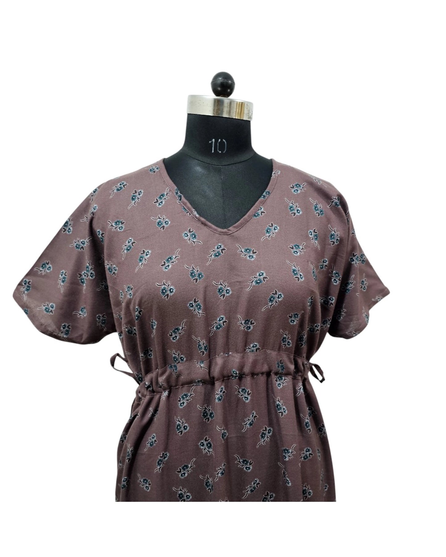 Paraiso premium cotton V-neck Maxi dress