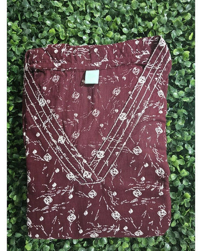 New V collar Frocks -Maternity cum Feeding