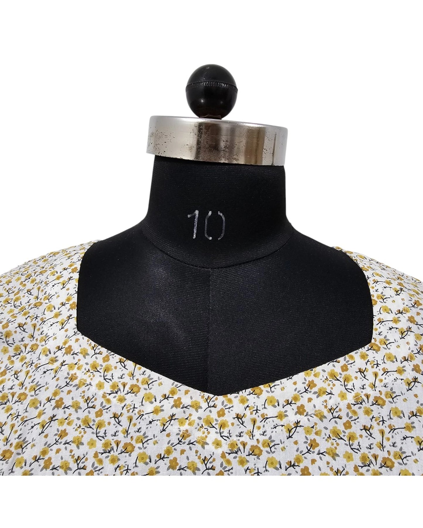 Long sleeved Flared Maternity cum Feeding Frock