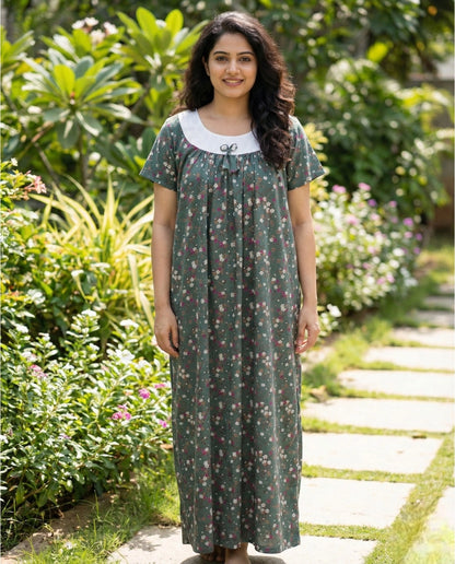 Paraiso Premium Full length Maxi Wear with U-Neck