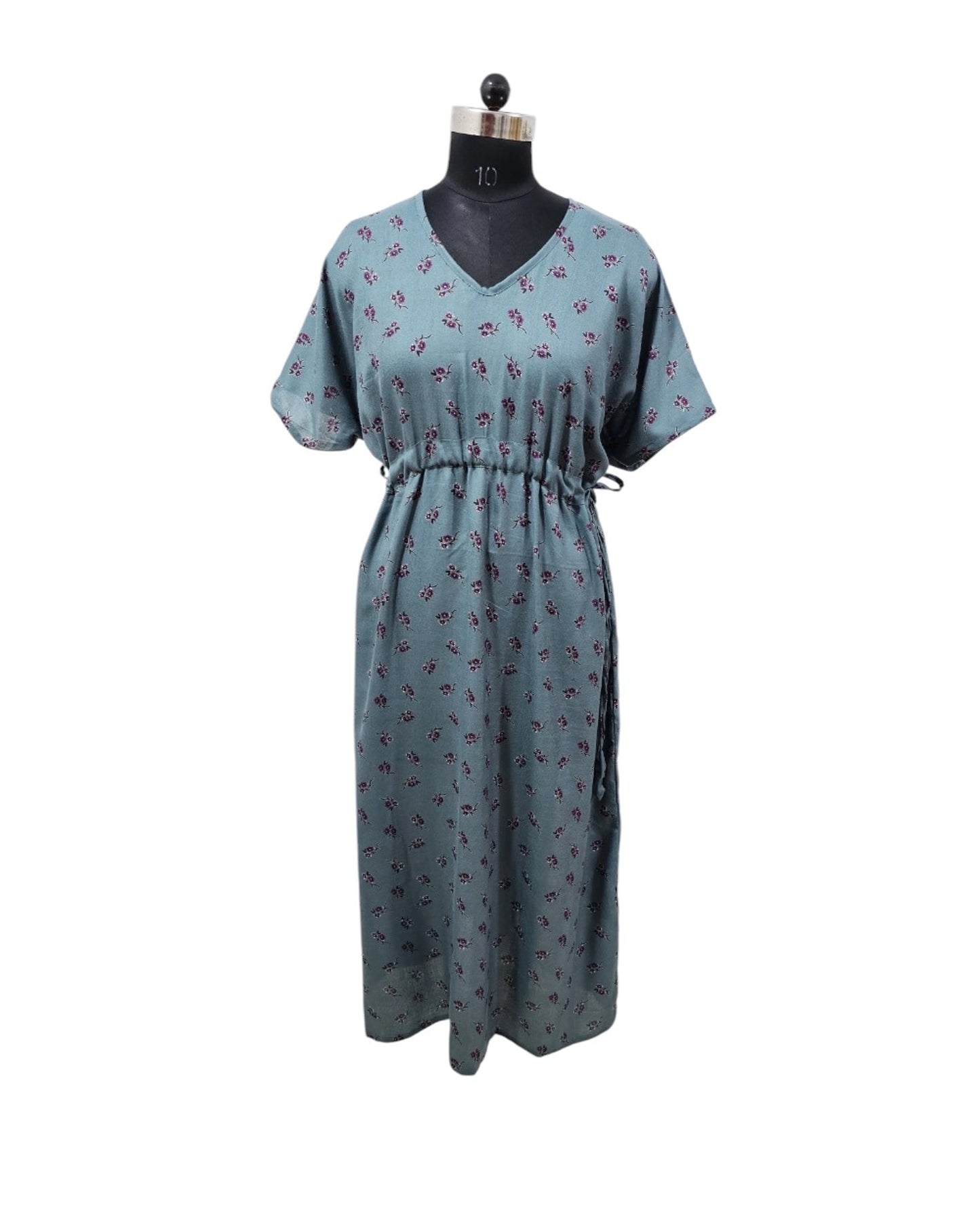 Paraiso premium cotton V-neck Maxi dress