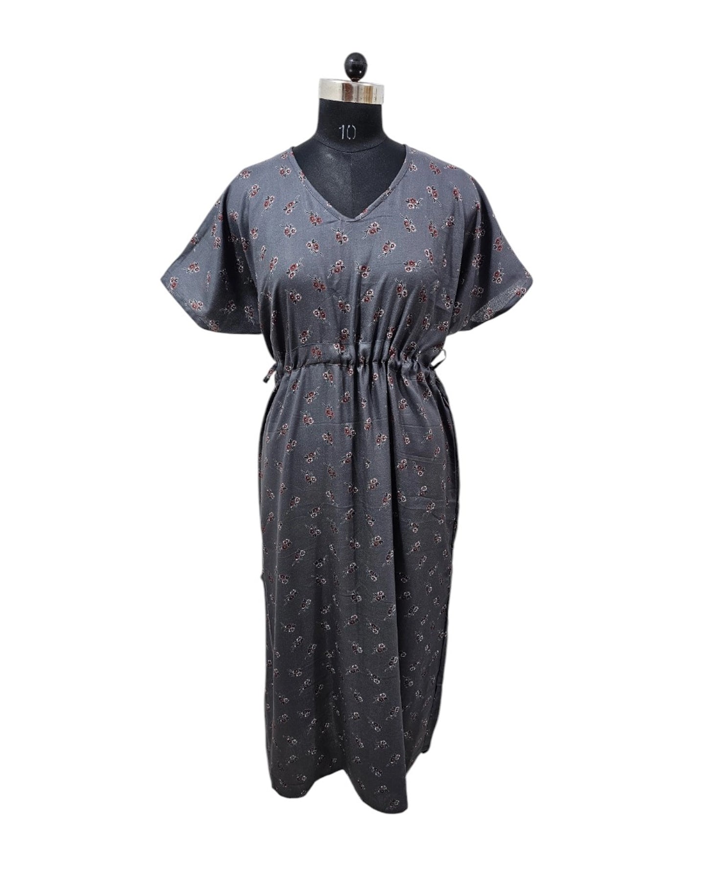 Paraiso premium cotton V-neck Maxi dress