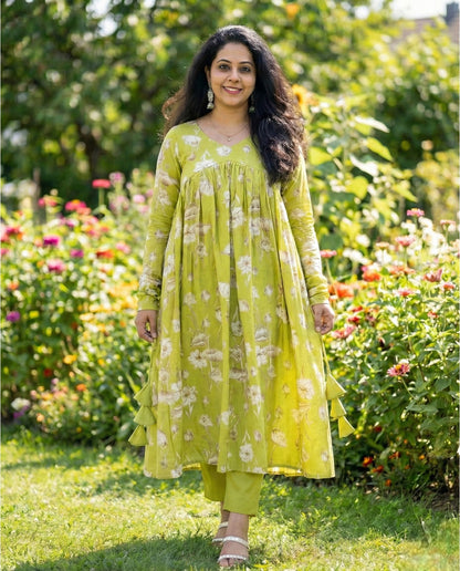 New Cotton Co-ord sets with Alia-Nyra combination cut