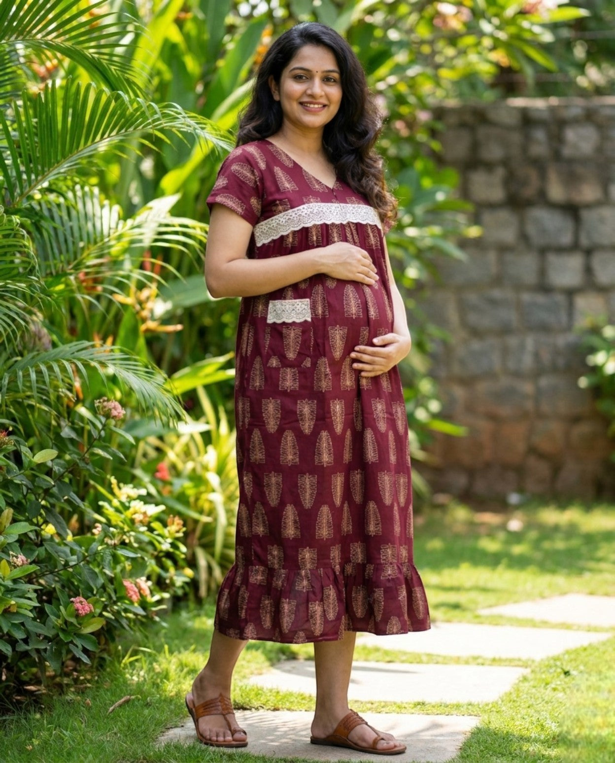 Comfy Frocks with Tie- Maternity cum Feeding
