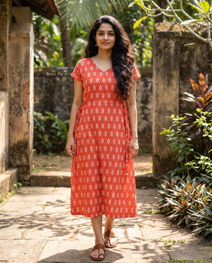 Beautiful Side Tie Frocks