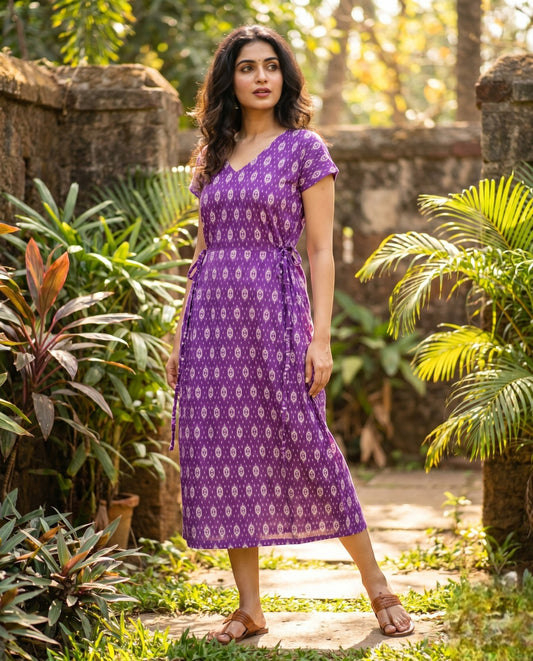 Beautiful Side Tie Frocks