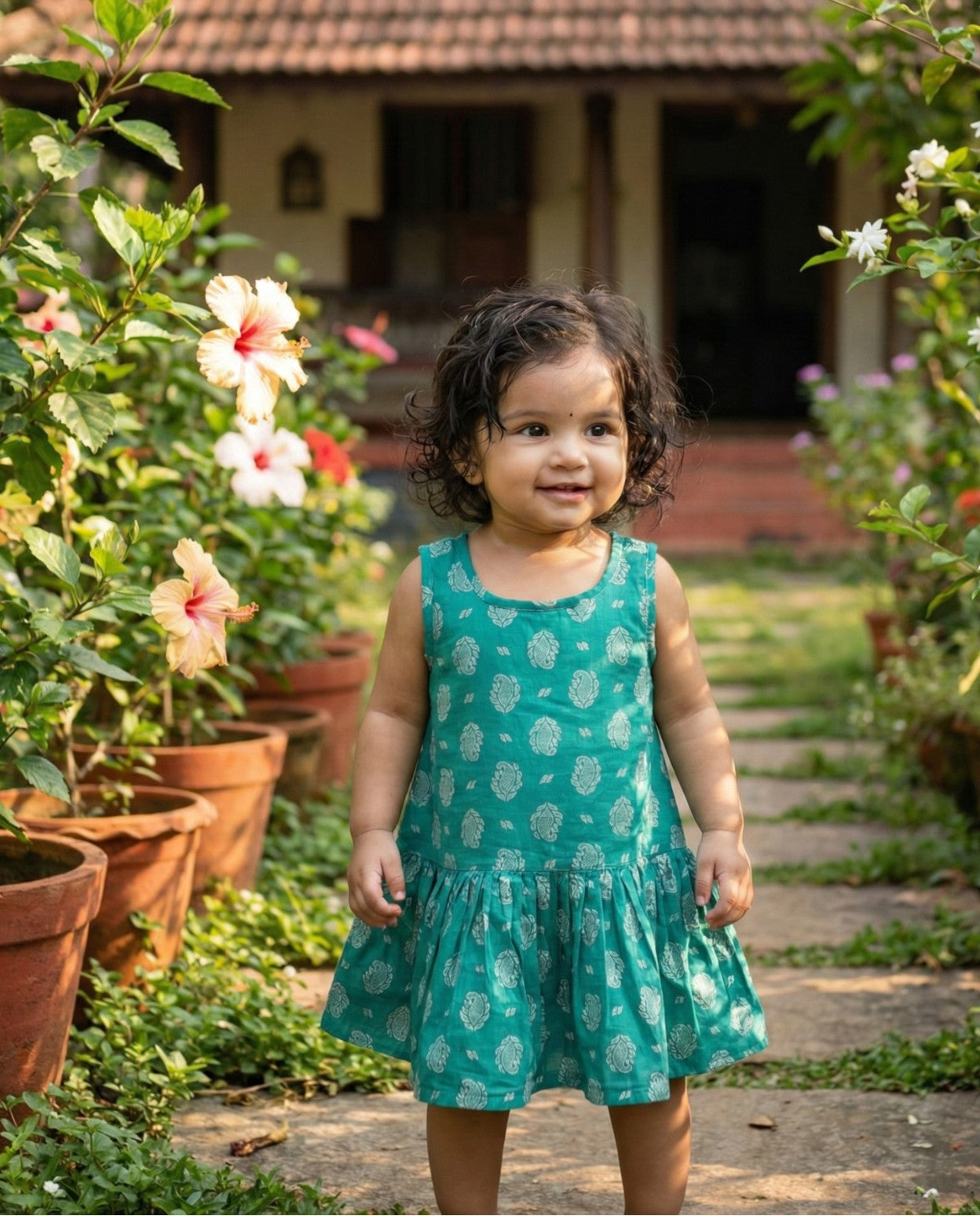 Cotton Pretty wear for lil princess- Frocks