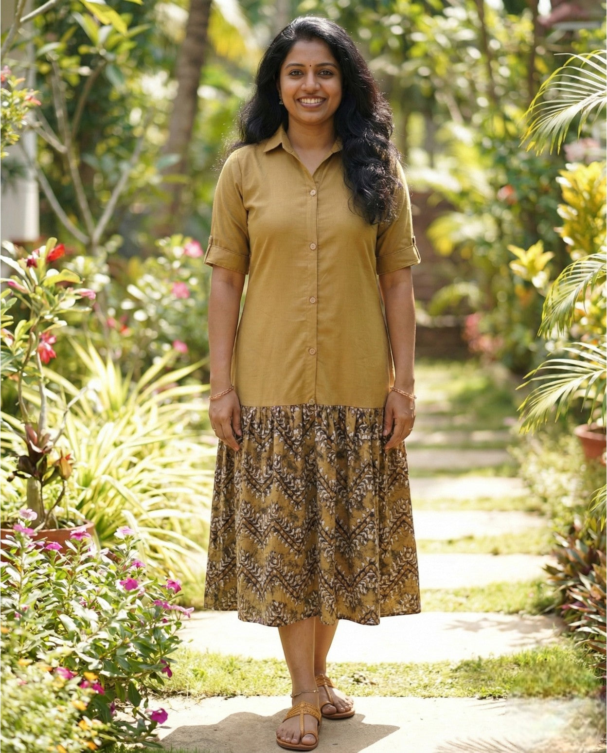 New Shirt Collar Frocks