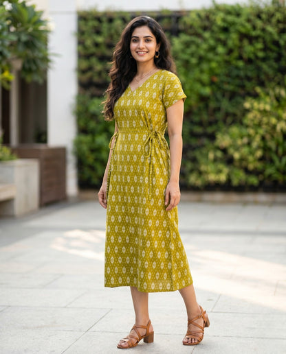 Beautiful Side Tie Frocks