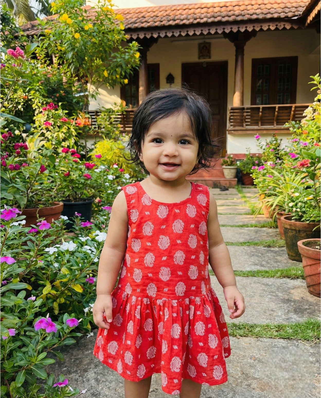 Cotton Pretty wear for lil princess- Frocks