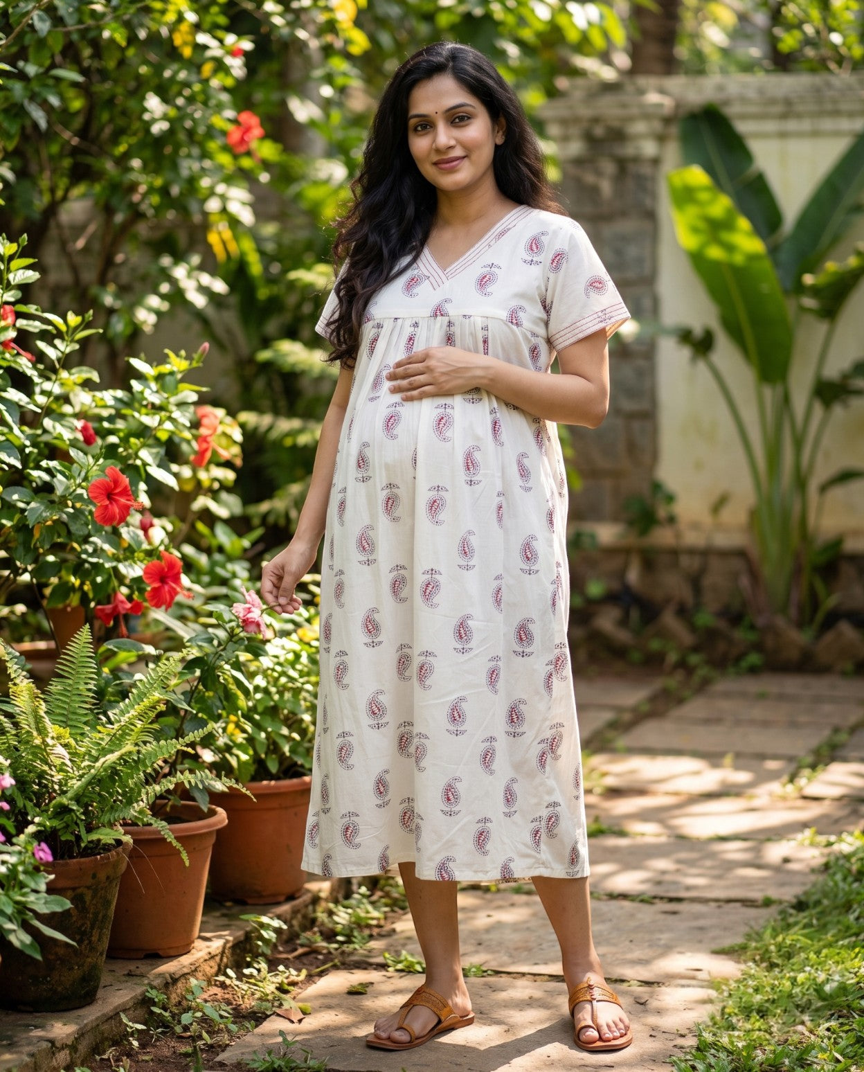 Onam Bliss Frocks-(Available With and Without Feeding support)