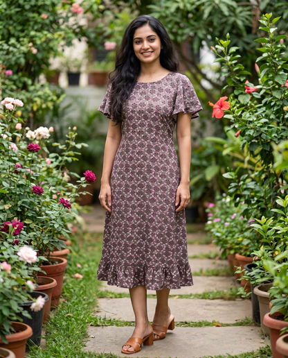 Umbrella Sleeved Frocks