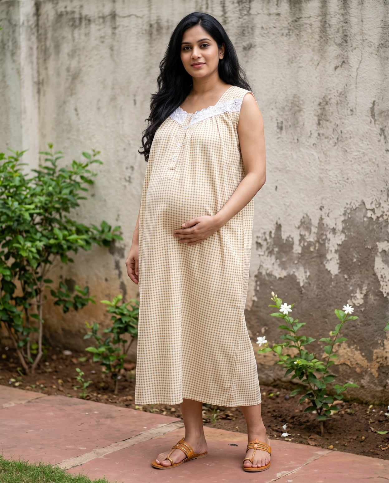 Breezy Diana Frock-Maternity Cum Feeding (sleeves attached inside)