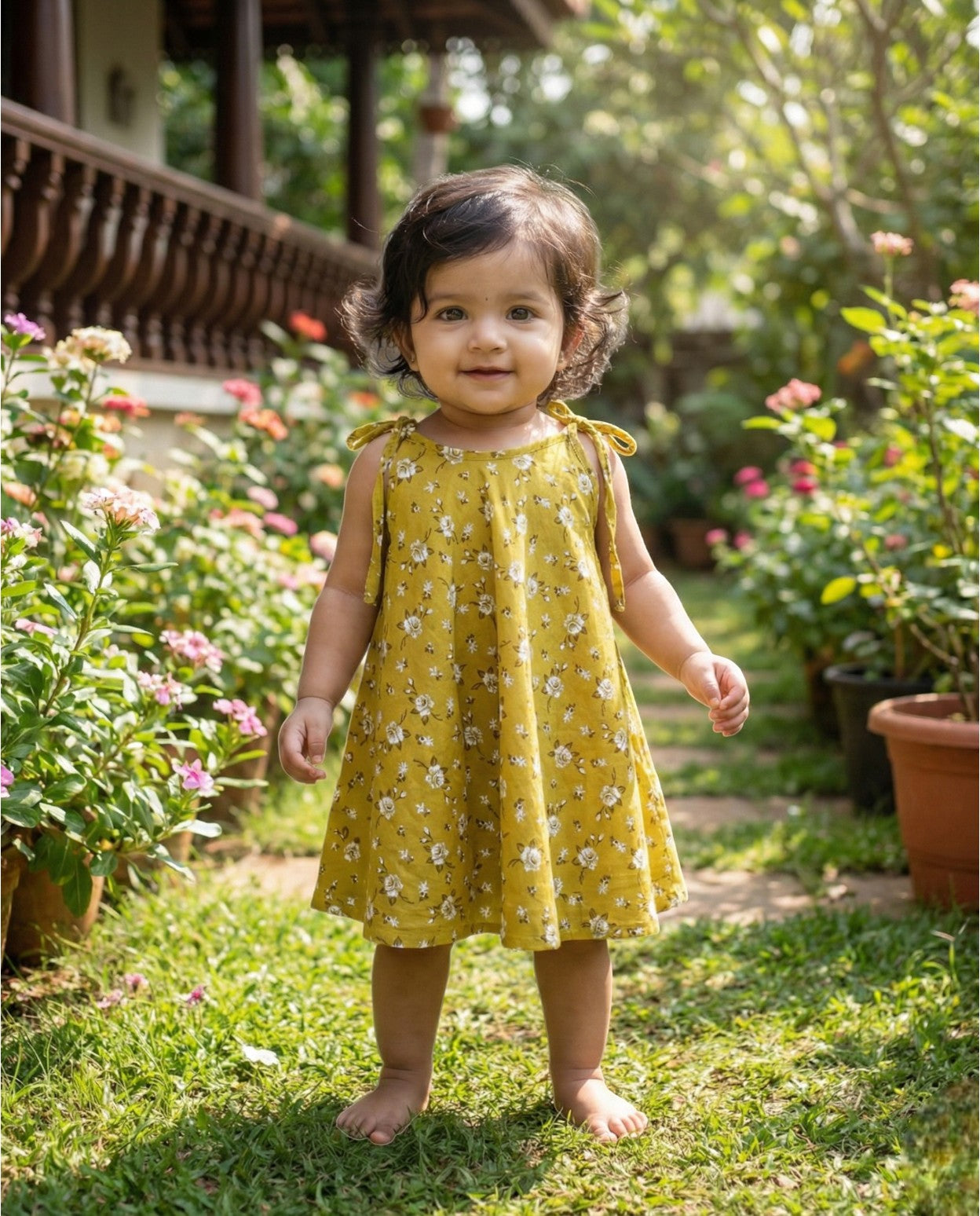 Cotton Pretty wear for lil princess- Frocks