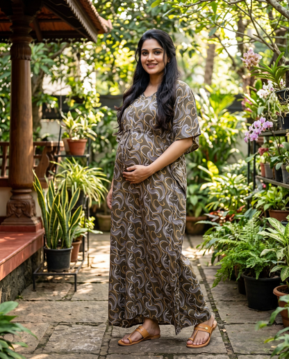 Paraiso Comfortwears Maternity & Feeding Kaftan
