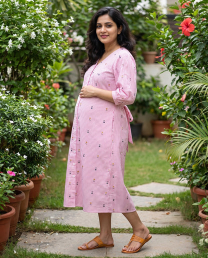 Button Down Midi Dress
