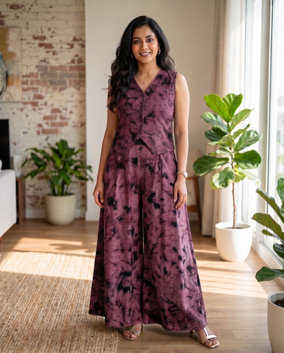 Trending Crop Top With Palazzo Pants