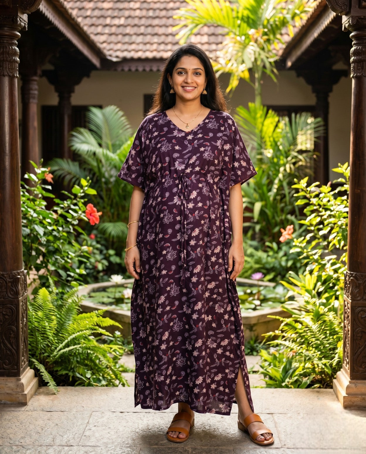 Paraiso Comfortwears Maternity & Feeding Kaftan