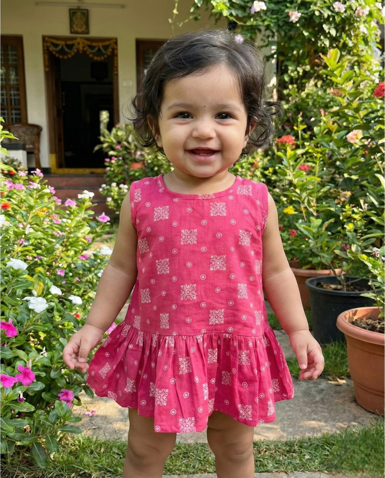 Cotton Pretty wear for lil princess- Frocks