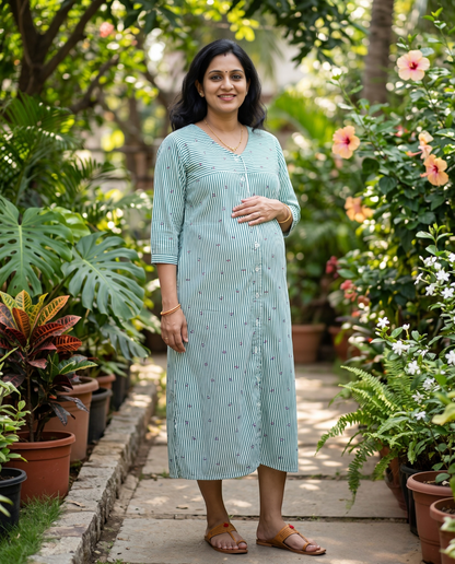 Button Down Midi Dress