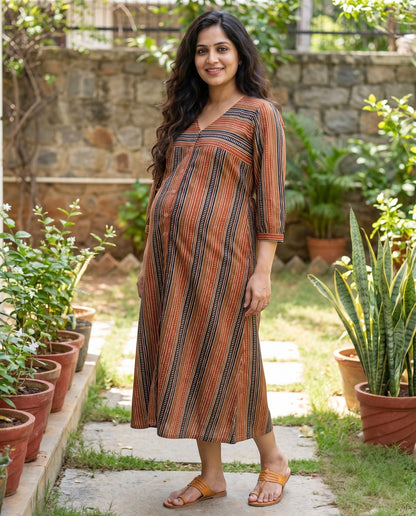 Button Down Midi Dress