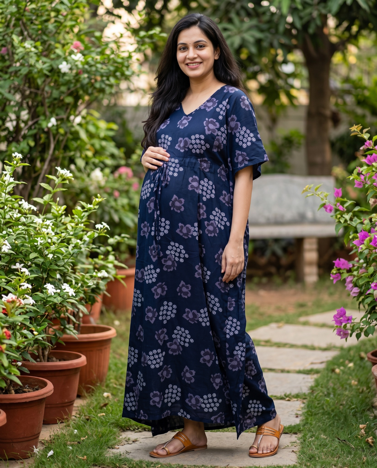 Paraiso Comfortwears Maternity & Feeding Kaftan