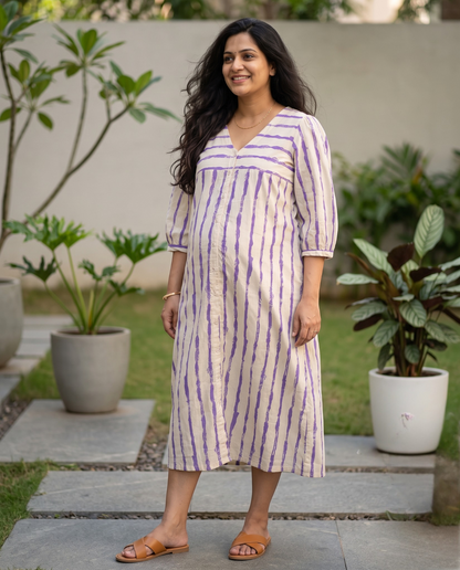 Button Down Midi Dress