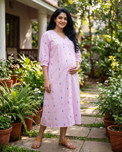 Button Down Midi Dress
