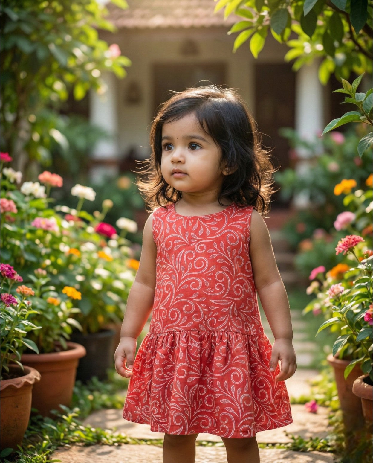 Cotton Pretty wear for lil princess- Frocks