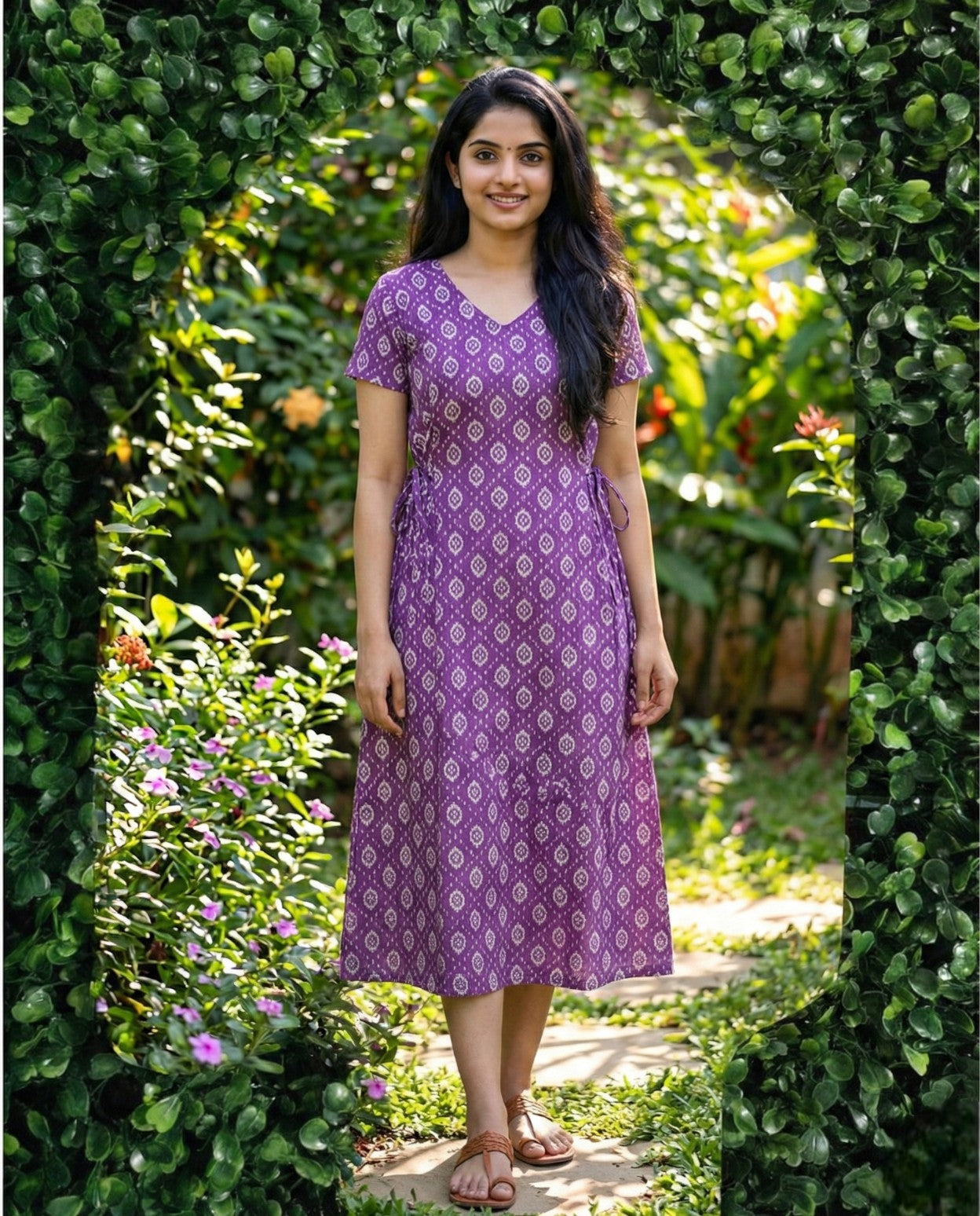 Beautiful Side Tie Frocks