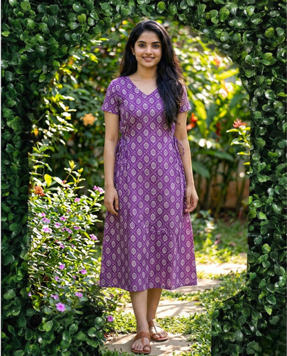 Beautiful Side Tie Frocks