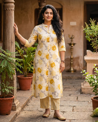 Ethnic Symmetric  Cotton Co-ord sets