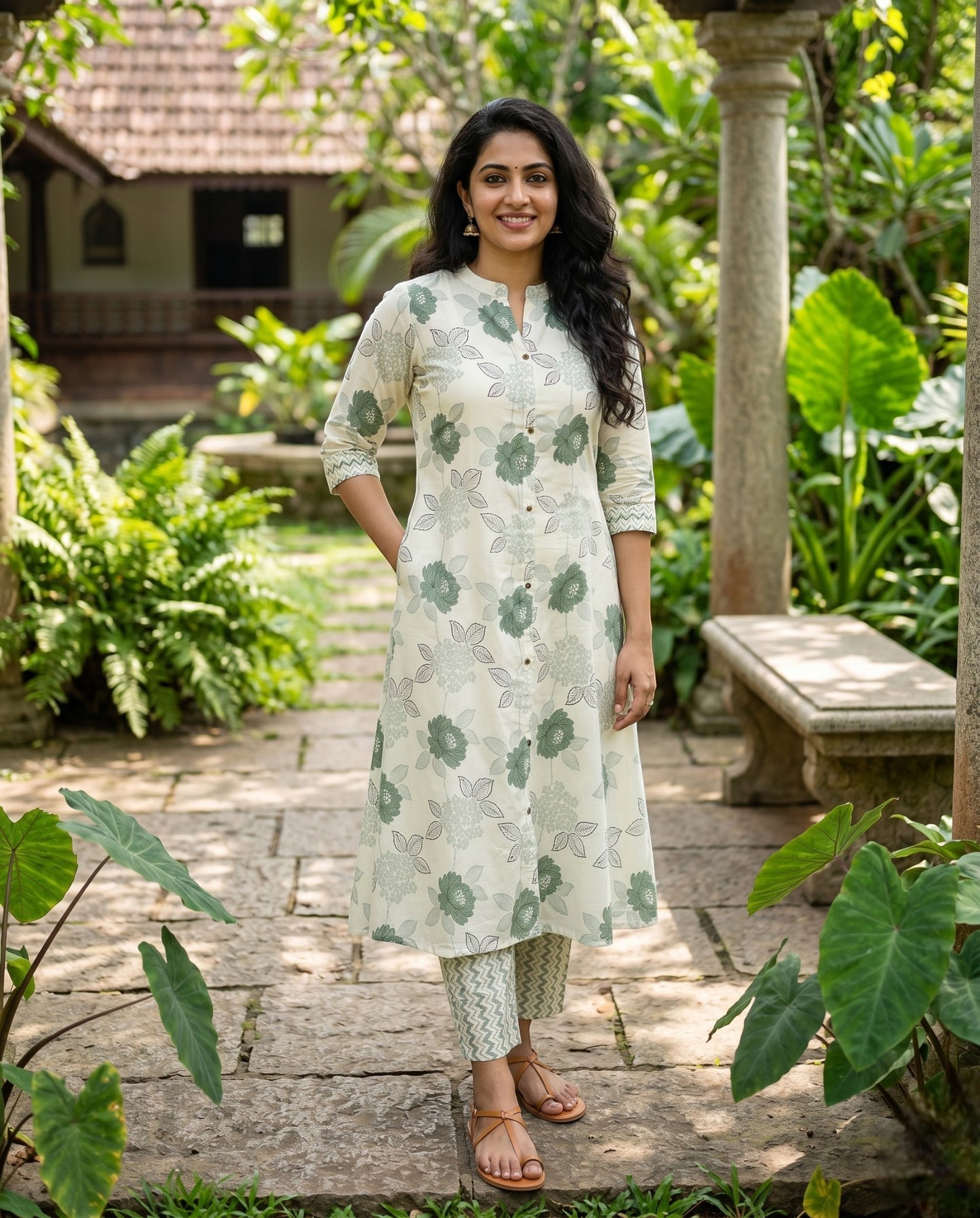 Ethnic Symmetric  Cotton Co-ord sets