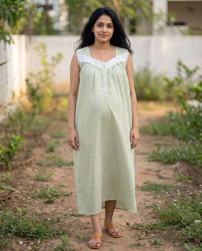 Breezy Diana Frock-Maternity Cum Feeding (sleeves attached inside)