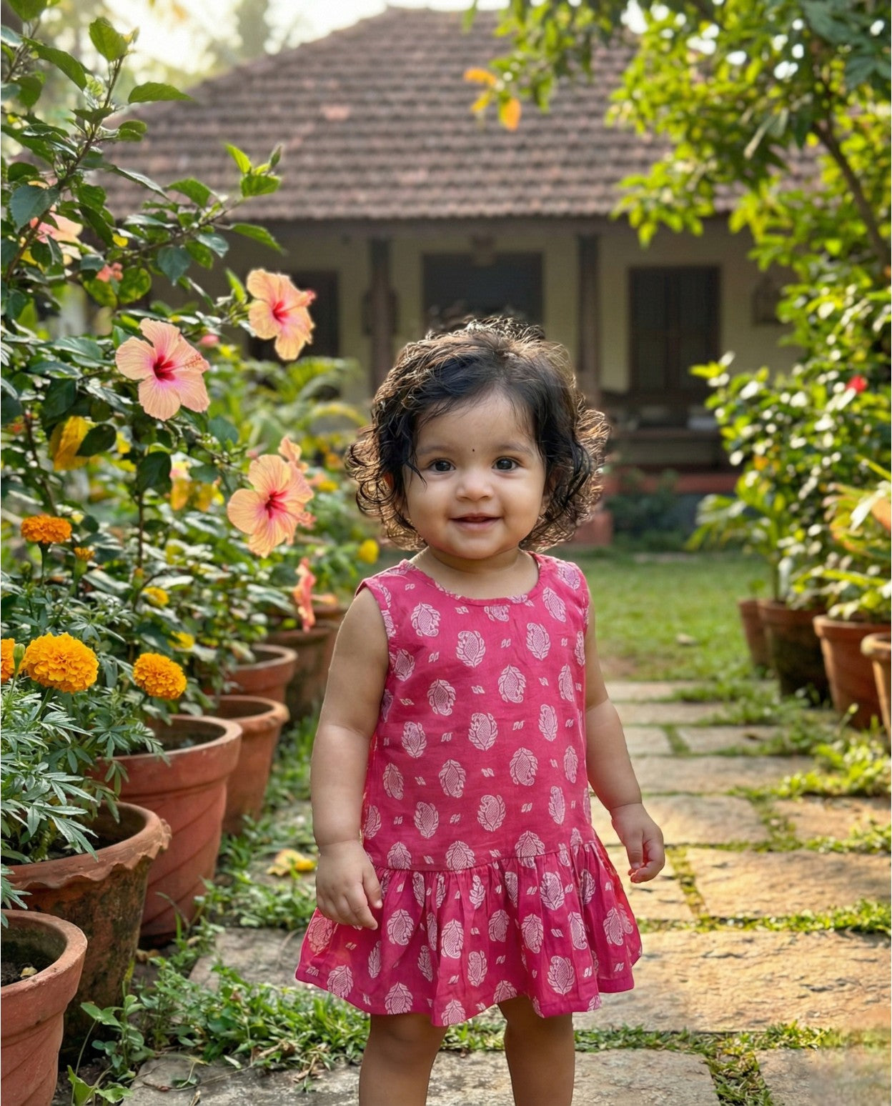 Cotton Pretty wear for lil princess- Frocks