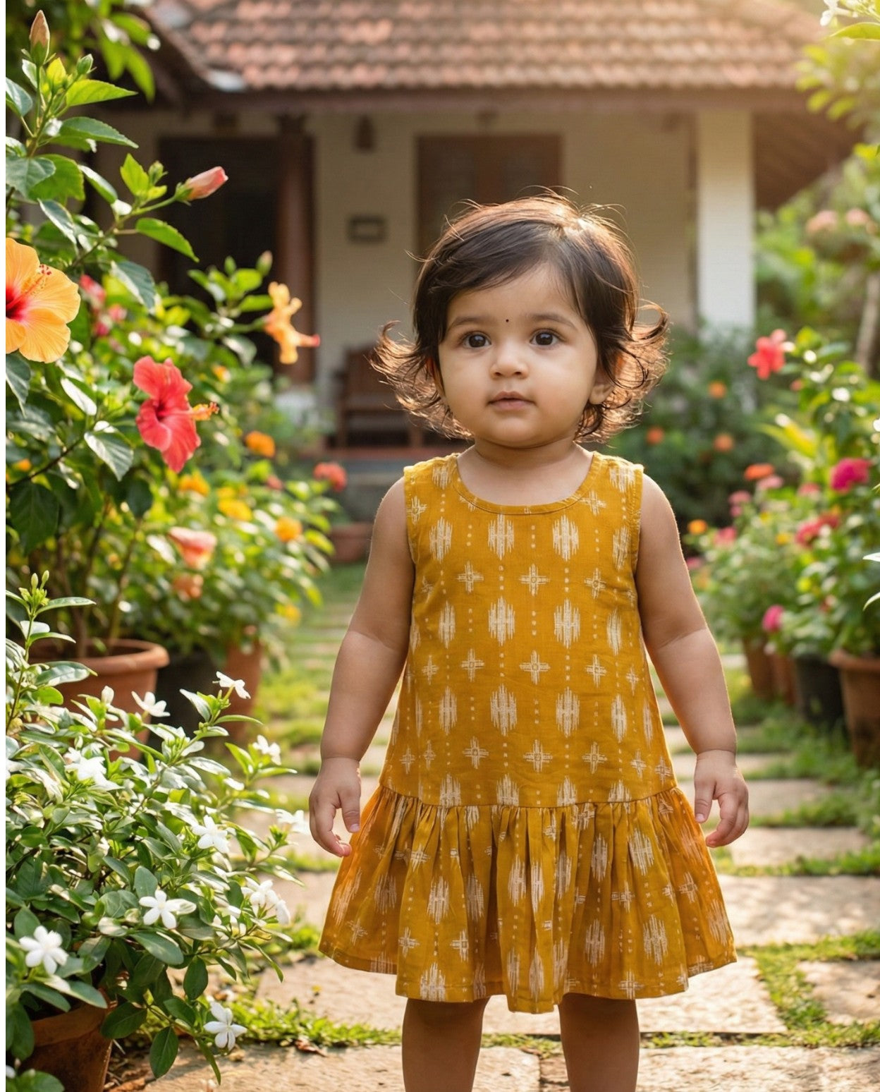 Cotton Pretty wear for lil princess- Frocks