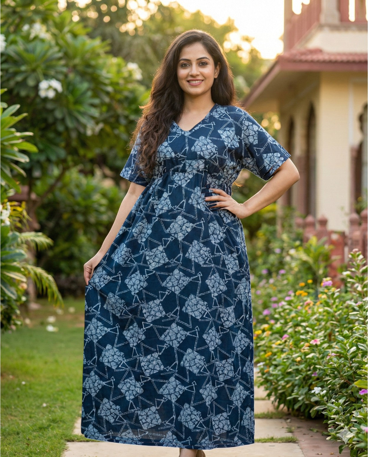 Paraiso Comfortwears premium cotton Maxi dress