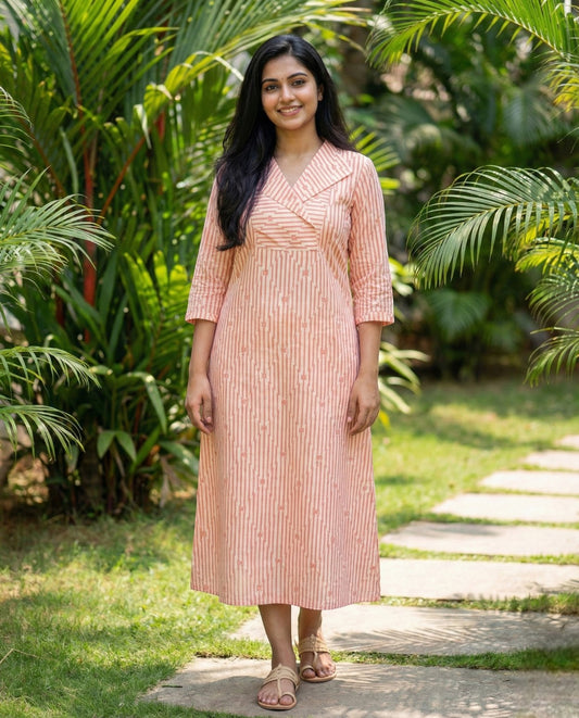 New Miss Myrtle  Stylish Cotton Kurthi With Long Sleeves