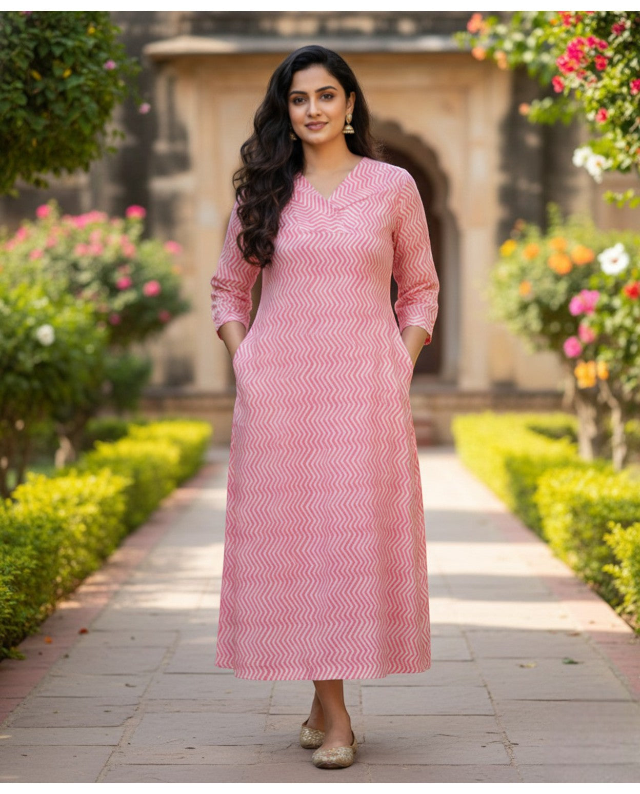 New Miss Myrtle  Stylish Cotton Kurthi With Long Sleeves