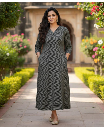 New Miss Myrtle  Stylish Cotton Kurthi With Long Sleeves
