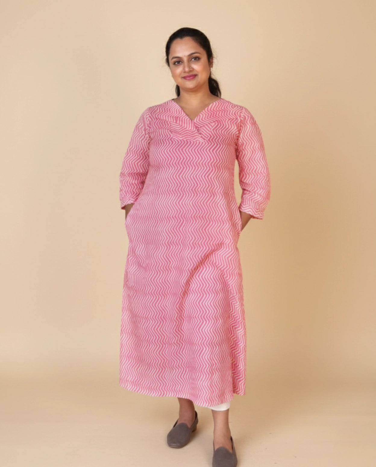 New Miss Myrtle  Stylish Cotton Kurthi With Long Sleeves