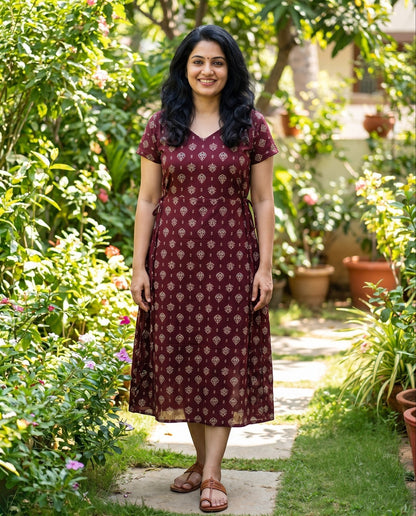 Beautiful Side Tie Frocks