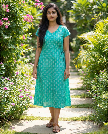 Beautiful Side Tie Frocks